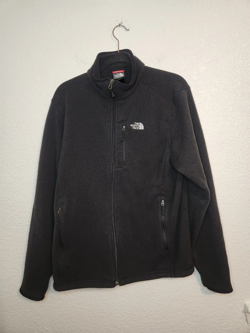 The North Face Black Full-Zip Fleece Jacket men's L